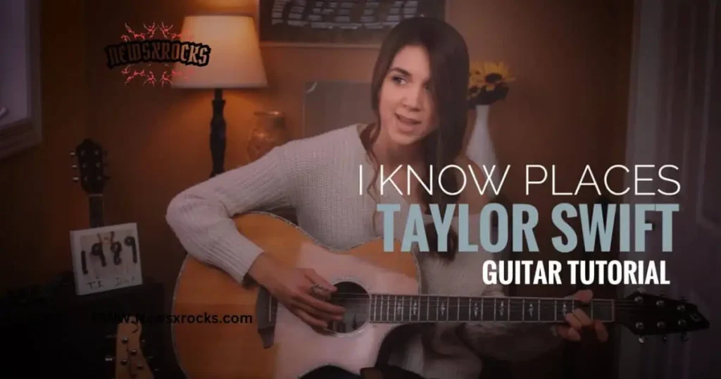 Guitar tutorial for "I Know" by Taylor Swift, featuring chords and techniques for aspiring musicians.