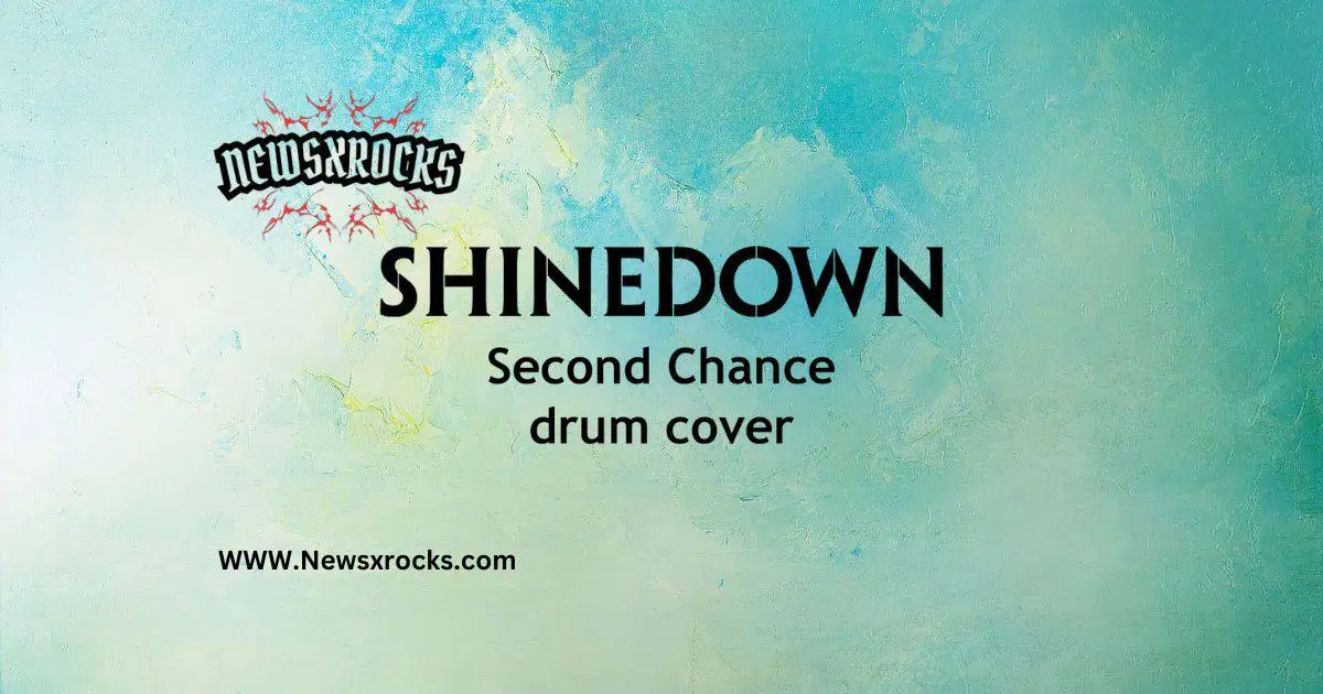 Drum cover performance of "Second Chance" by Shinedown, showcasing dynamic rhythms and energetic drumming techniques.